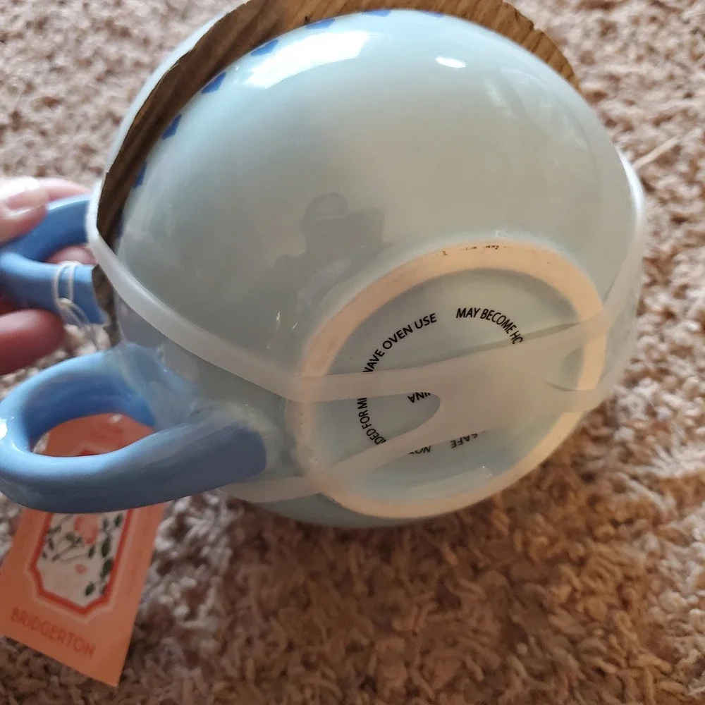 BRAND NEW BRIDGERTON Ceramic Tea Pot Blue LIMITED EDITION-More Bridgerton listed
